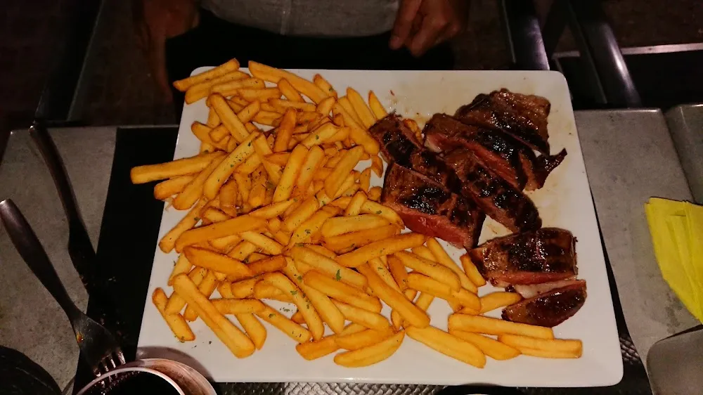 Magret de Canard Et Frites